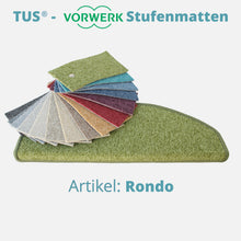 Lade das Bild in den Galerie-Viewer, Stufenmatten TUS® - Vorwerk RONDO (Schlinge, meliert) in 15 Farben