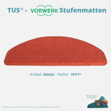 Lade das Bild in den Galerie-Viewer, Stufenmatten TUS® - Vorwerk ALEXIS (Velours, tuftgemustert) in 18 Farben
