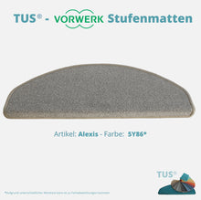 Lade das Bild in den Galerie-Viewer, Stufenmatten TUS® - Vorwerk ALEXIS (Velours, tuftgemustert) in 18 Farben