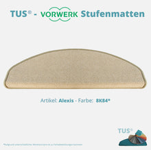 Lade das Bild in den Galerie-Viewer, Stufenmatten TUS® - Vorwerk ALEXIS (Velours, tuftgemustert) in 18 Farben